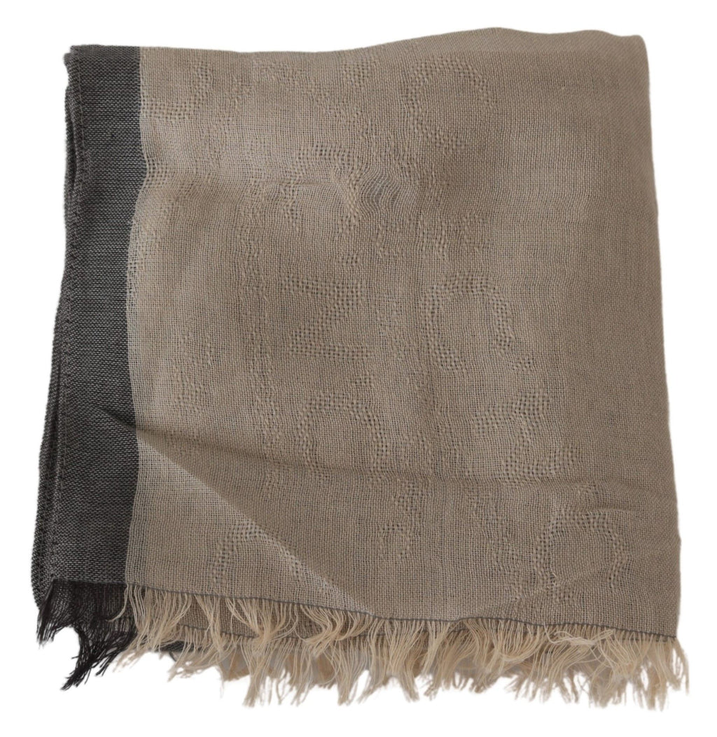 Costume National Beige Women Cotton Shawl  Scarf