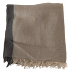Costume National Beige Women Cotton Shawl  Scarf