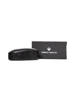 Frankie Morello Gray Metallic Men's Eyeglass Frame
