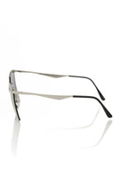 Frankie Morello Silver Metallic Women Sunglasses