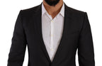Dolce & Gabbana Dark Gray MARTINI Single Breasted 2 Piece Suit