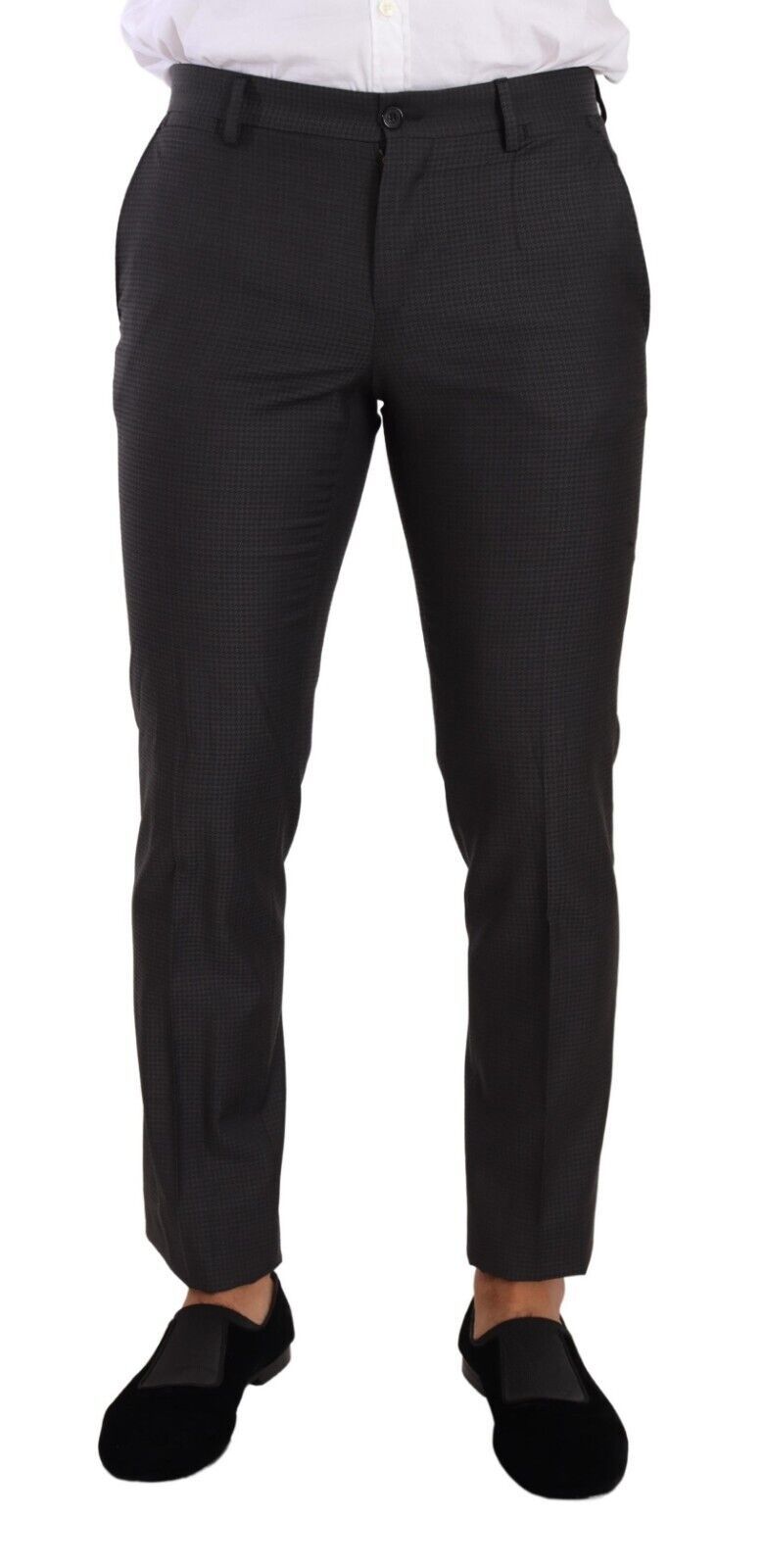 Dolce & Gabbana Dark Gray MARTINI Single Breasted 2 Piece Suit
