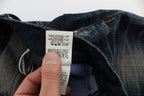 Acht Blue Wash Straight Fit Low Waist Jeans