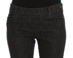 Ermanno Scervino Blue Cotton Slim Fit Denim Jeans