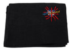 Dolce & Gabbana Black Sacred Heart #DGLovesLondon Wrap Scarf