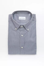 Robert Friedman Blue Cotton Men's Shirt