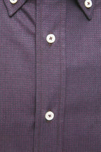 Robert Friedman Black Cotton Men's Shirt