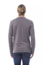 Verri Gray Cotton Men's T-Shirt