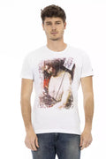 Trussardi Action White Cotton Men's T-Shirt