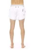 Bikkembergs White Polyester Men's Swim Short