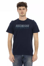 Bikkembergs Black Cotton Men T-Shirt