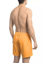 Bikkembergs Black Polyester Men Swimsuit