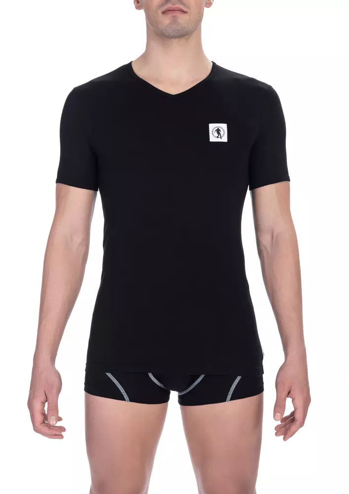 Bikkembergs Black Cotton Men's T-Shirt