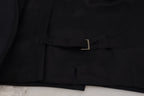 Dolce & Gabbana Dark Blue Wool Stretch Waistcoat Formal Vest