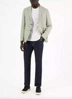 Jacob Cohen Blue Cotton Men Jeans with Straight Leg Cut