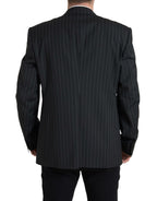 Dolce & Gabbana Dark Gray Single Breasted SICILIA Blazer