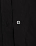 John Galliano Black cotton shirt top