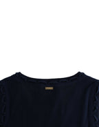 John Galliano Blue cotton jersey dress