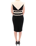 Cavalli Black lace sheath dress
