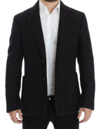 Dolce & Gabbana Bordeaux alpaga two button blazer