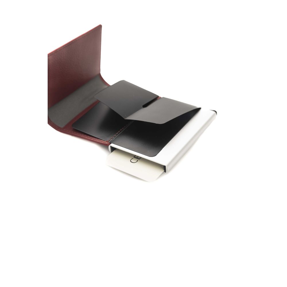 Cerruti 1881 Red Calfskin Men Wallet