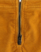 Costume National Yellow corduroy mini skirt