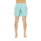Bikkembergs Black Polyester Men Swimsuit