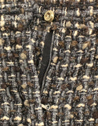 Dolce & Gabbana Multicolor wool shorts pants