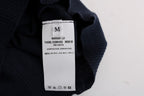 MARGHI LO' Blue 100% Lana Wool Blouse Top