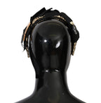 Dolce & Gabbana Clear Crystal Brown Hair Headband