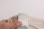 Ermanno Scervino White Slim Fit Casual Jeans