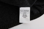 Costume National Gray Viscose Knitted Sweater