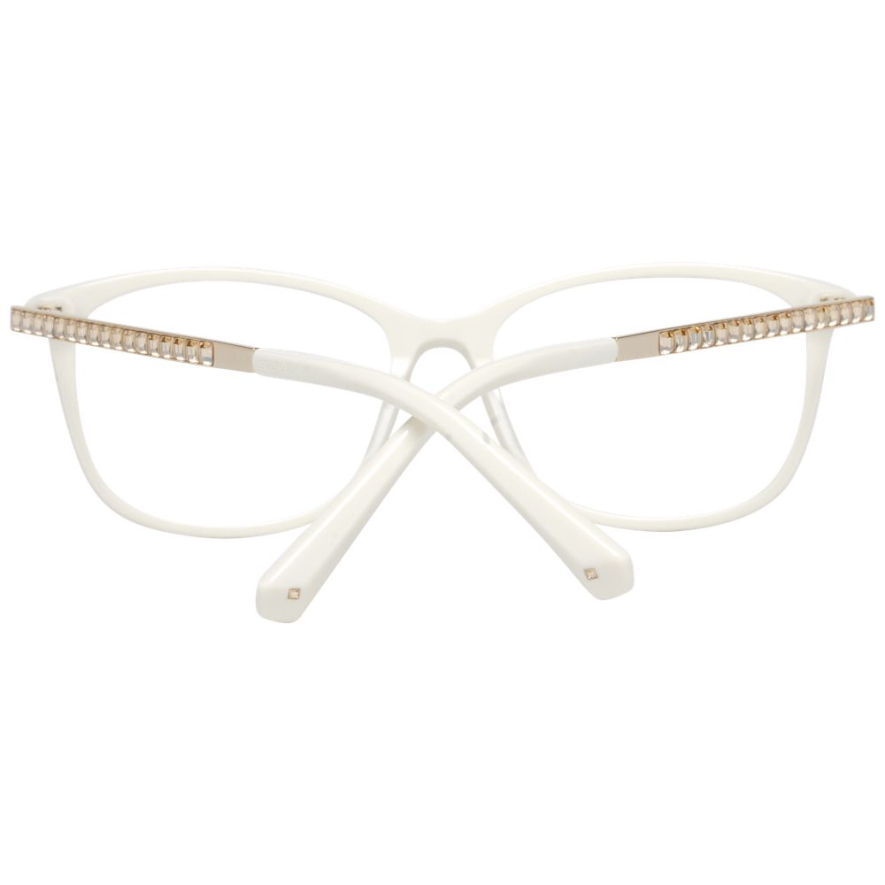 Swarovski White Metal & Plastic Glasses (Frames)
