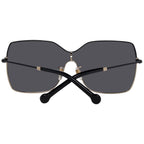 Carolina Herrera Black Metal Sunglasses