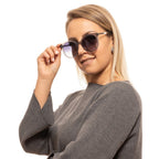 Bally Gray Plastic Sunglasses