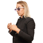 Spy White Plastic Sunglasses