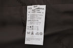 Dolce & Gabbana Gray STAFF Cotton Striped Vest