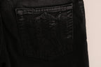 John Galliano Gray Wash Cotton Stretch Regular Fit Jeans
