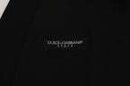 Dolce & Gabbana Black STAFF Wool Stretch Vest