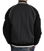 Dolce & Gabbana Black DD58 SG62 Sequined Beaded Jacket