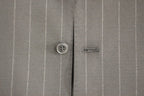 Dolce & Gabbana Black Striped Wool Logo Vest