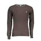 U.S. POLO ASSN. Brown Wool Men's Sweater