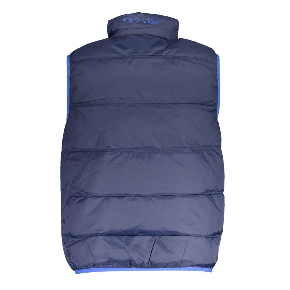 La Martina Blu Polyamide Men's Vest
