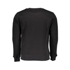 North Sails Black Cotton Men Sweatshirt