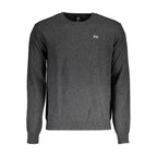 La Martina Grigio Wool Men Sweater