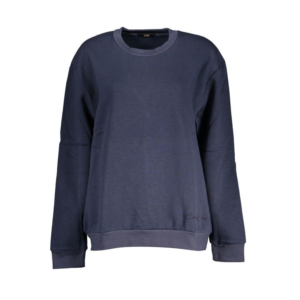Cavalli Class Blu Polyester Woman Sweatshirt