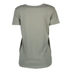 Silvian Heach Verde Cotton Women T-Shirt