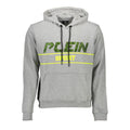 Plein Sport Grigio Cotton Men Sweatshirt