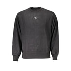 Calvin Klein Black Cotton Men Sweatshirt