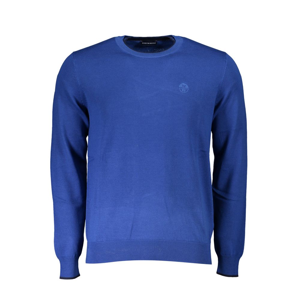 North Sails Blue Organic Cotton Men's Sweater